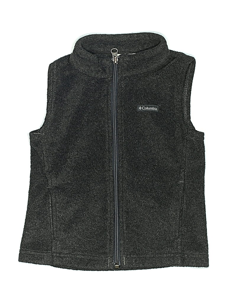 Pre-owned Columbia Kids' Vest In Gray