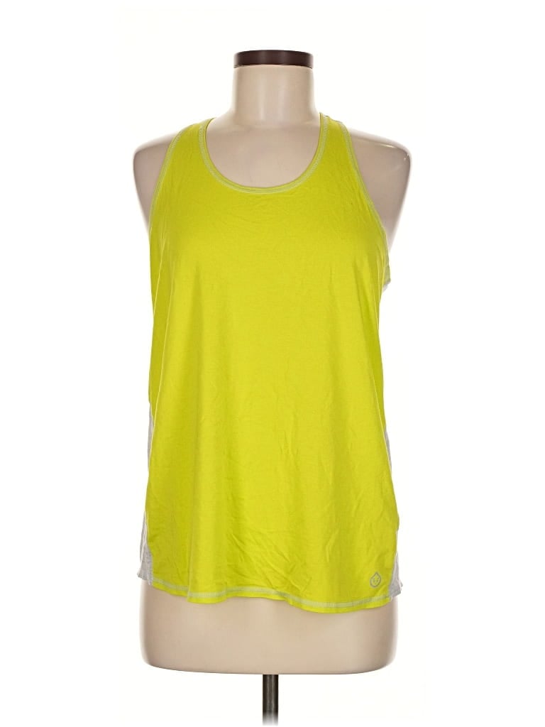 Pre-owned Tasc Active Tank Top In Yellow
