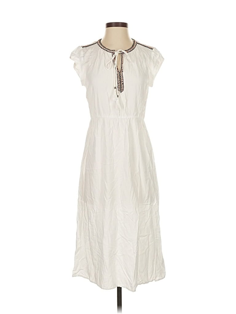 Pre-owned Dr2 Casual Dress In White