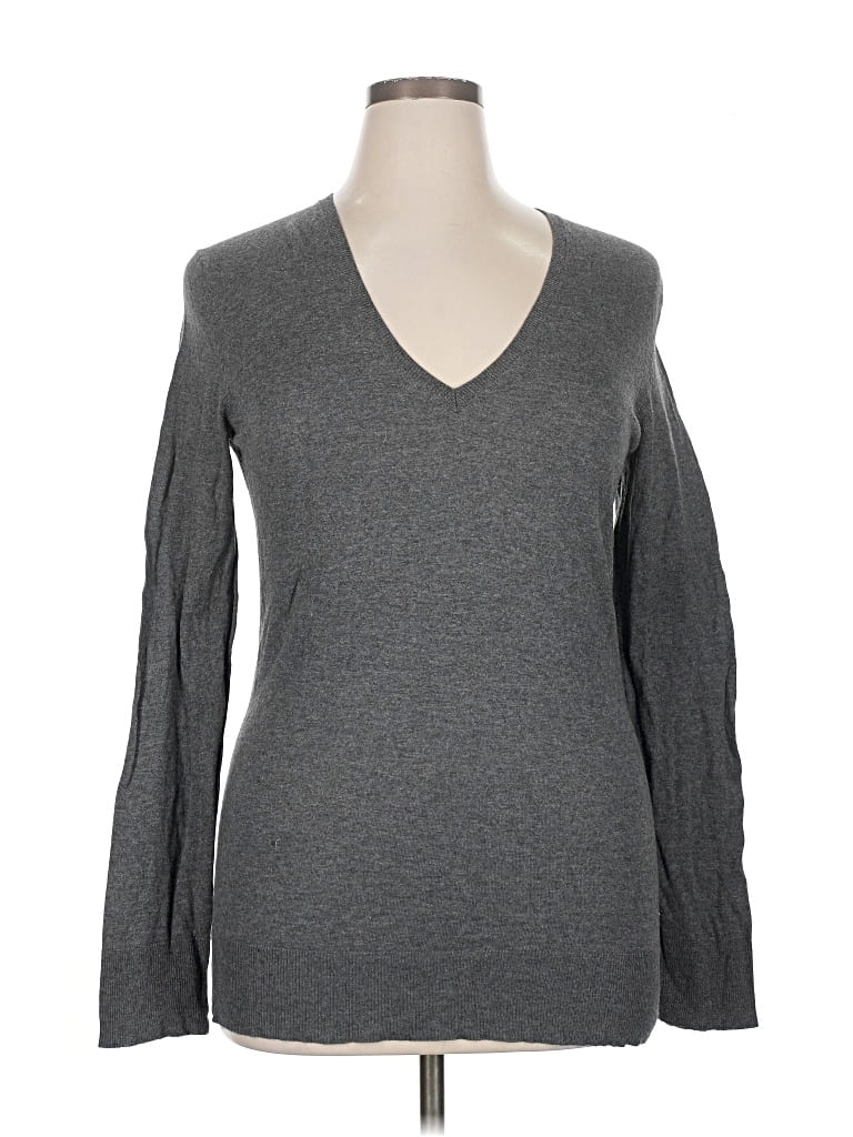 Pre-owned Gap Pullover Sweater In Gray