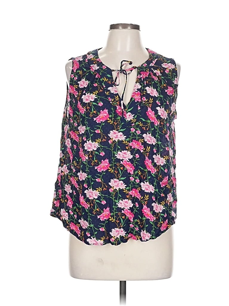 Pre-owned Old Navy Sleeveless Blouse In Black