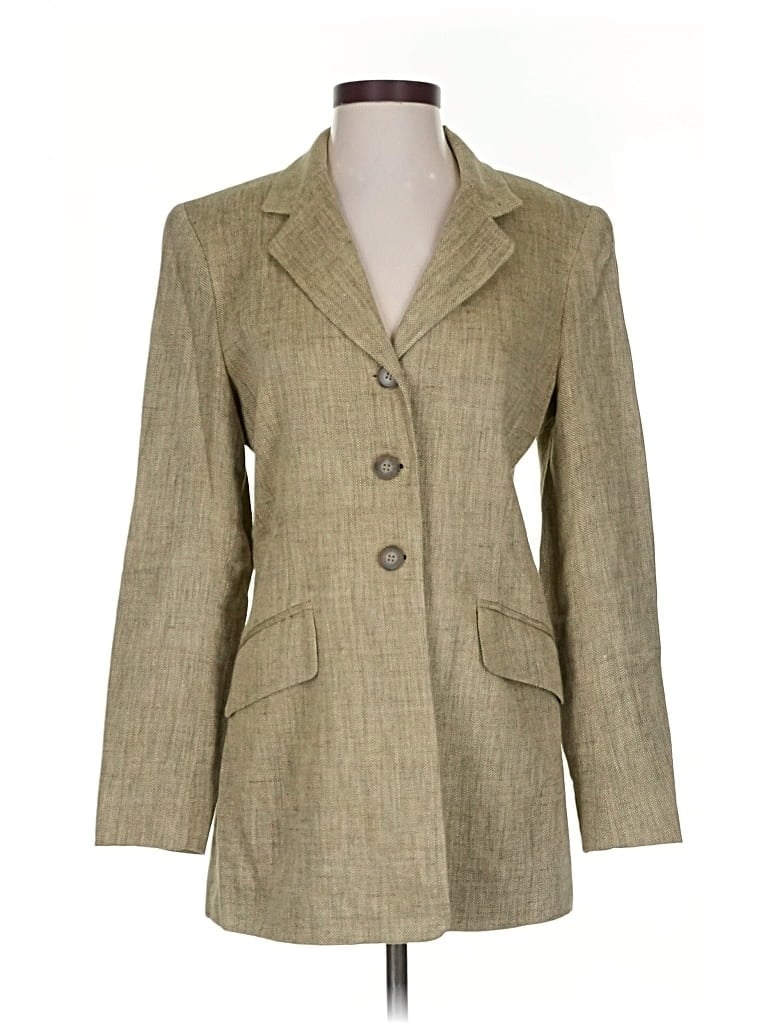 Pre-owned Jones New York Blazer Jacket In Brown