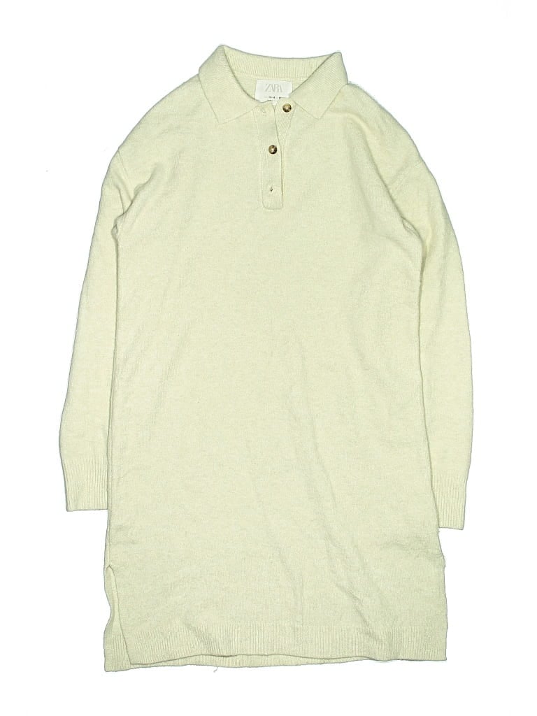 Pre-owned Zara Kids' Dress In Green