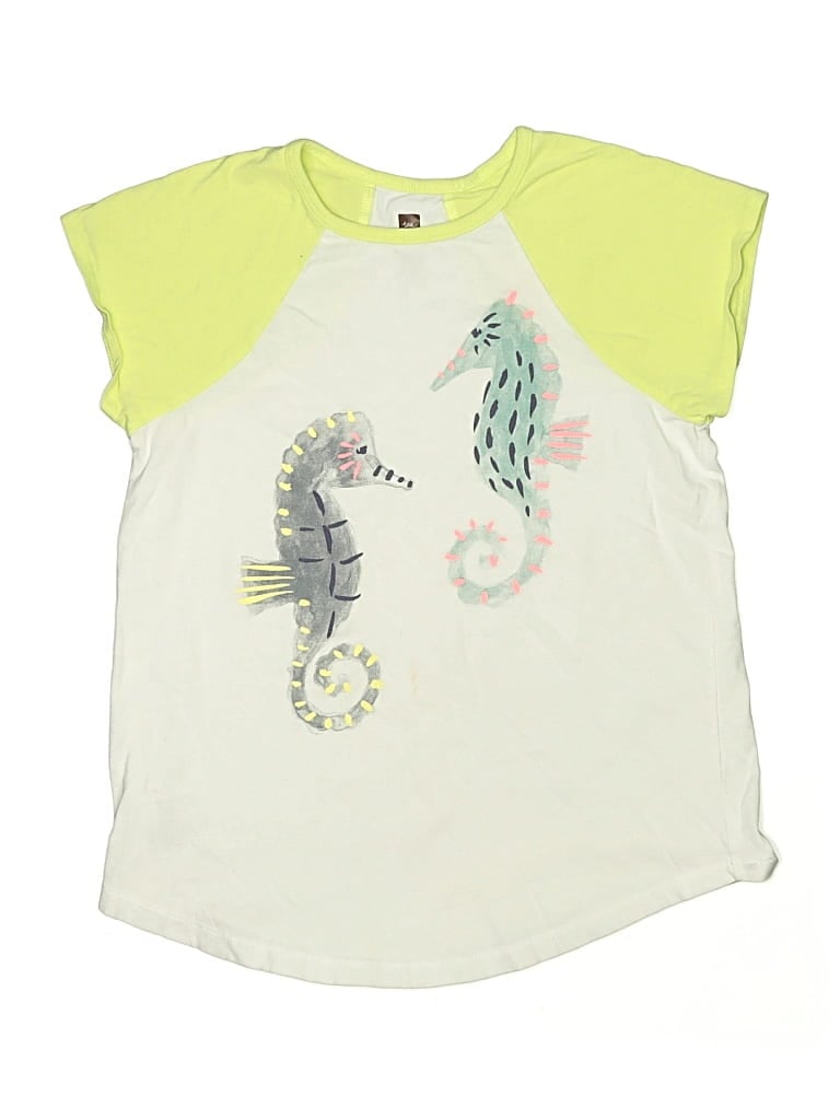 Pre-owned Tea Kids' Sleeveless T-shirt In Green