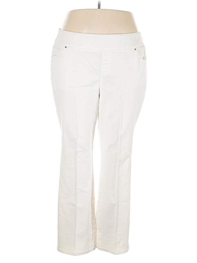 Pre-owned D&co. Casual Pants In White