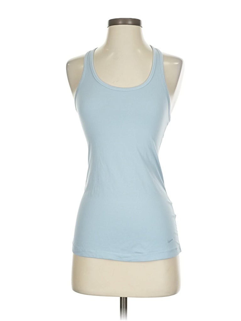 Pre-owned Nike Active Tank Top In Blue