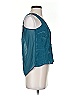 Chandi & Lia 100% Polyester Teal Sleeveless Blouse Size XS - photo 4