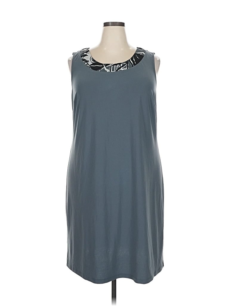Pre-owned R & M Richards Casual Dress In Gray