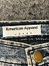 American Apparel Tweed Blue Jeans Size S - photo 3