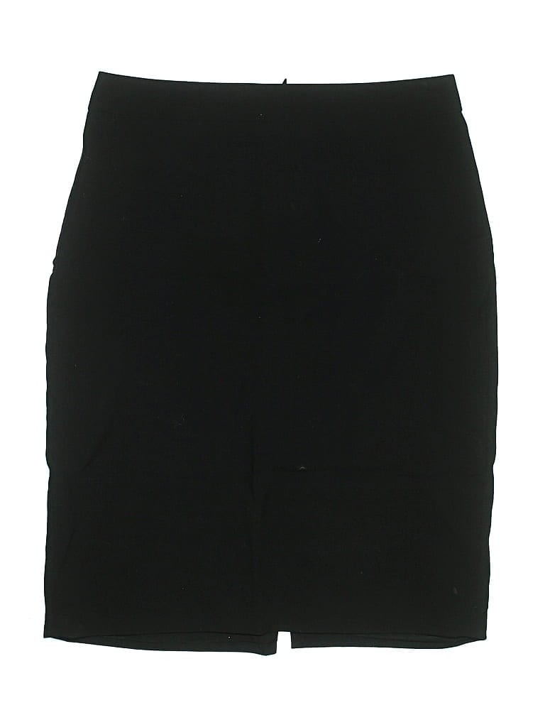 Pre-owned Banana Republic Wool Skirt In Black