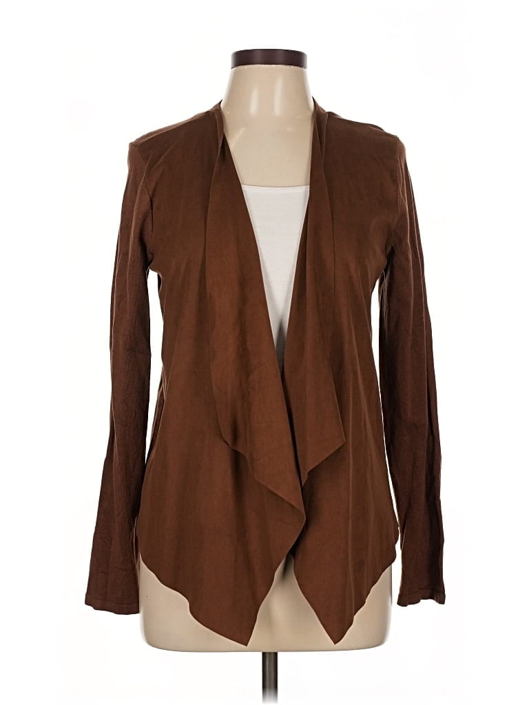 Pre-owned Inc International Concepts Cardigan Sweater In Brown