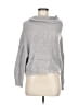 Express Metallic Silver Turtleneck Sweater Size M - photo 1
