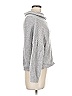 Express Metallic Silver Turtleneck Sweater Size M - photo 4