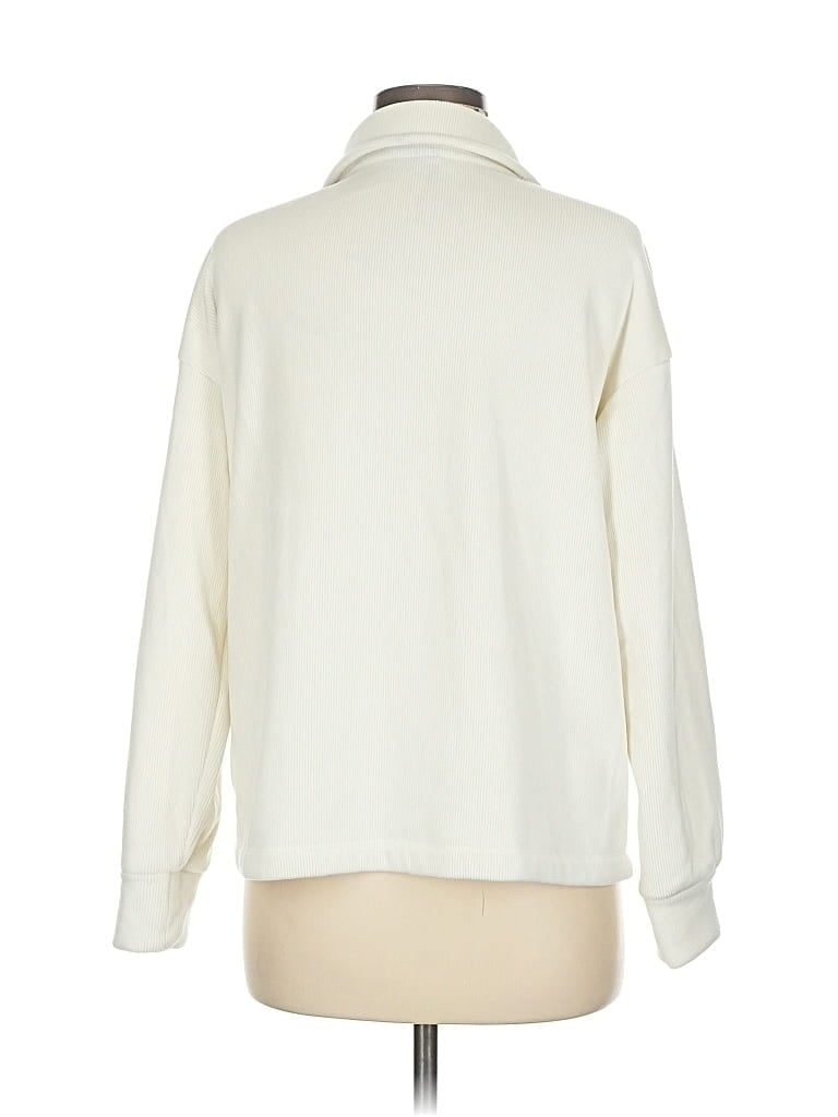 Pre-owned Mondetta Turtleneck Sweater In White