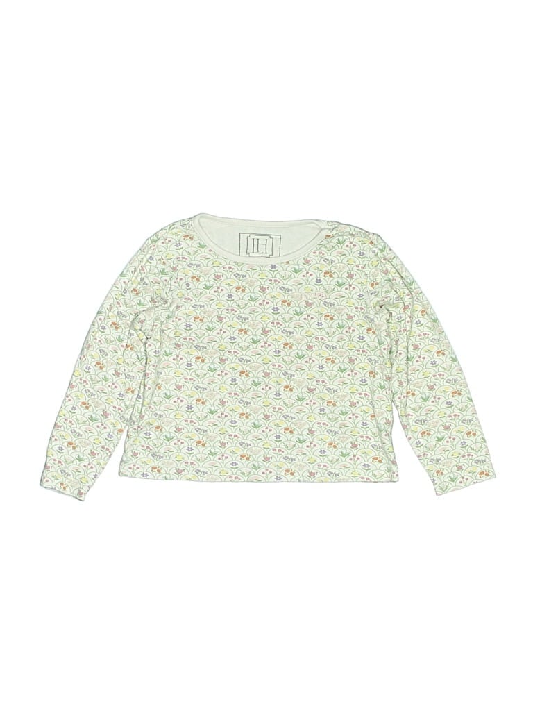 Pre-owned Lila And Hayes Kids' Long Sleeve T-shirt In Green