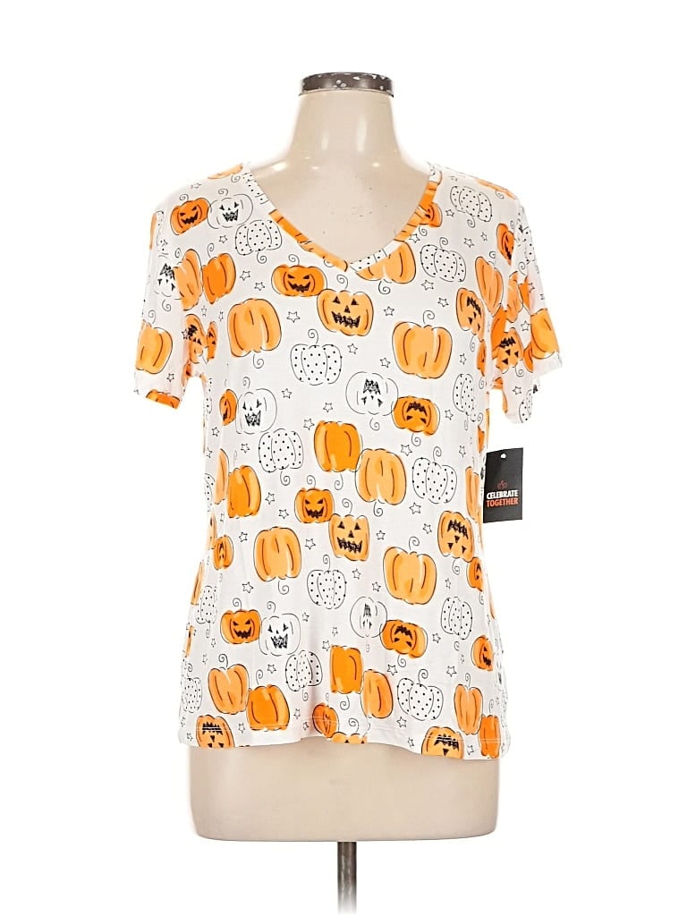 Celebrate Together Short Sleeve T-shirt In Orange