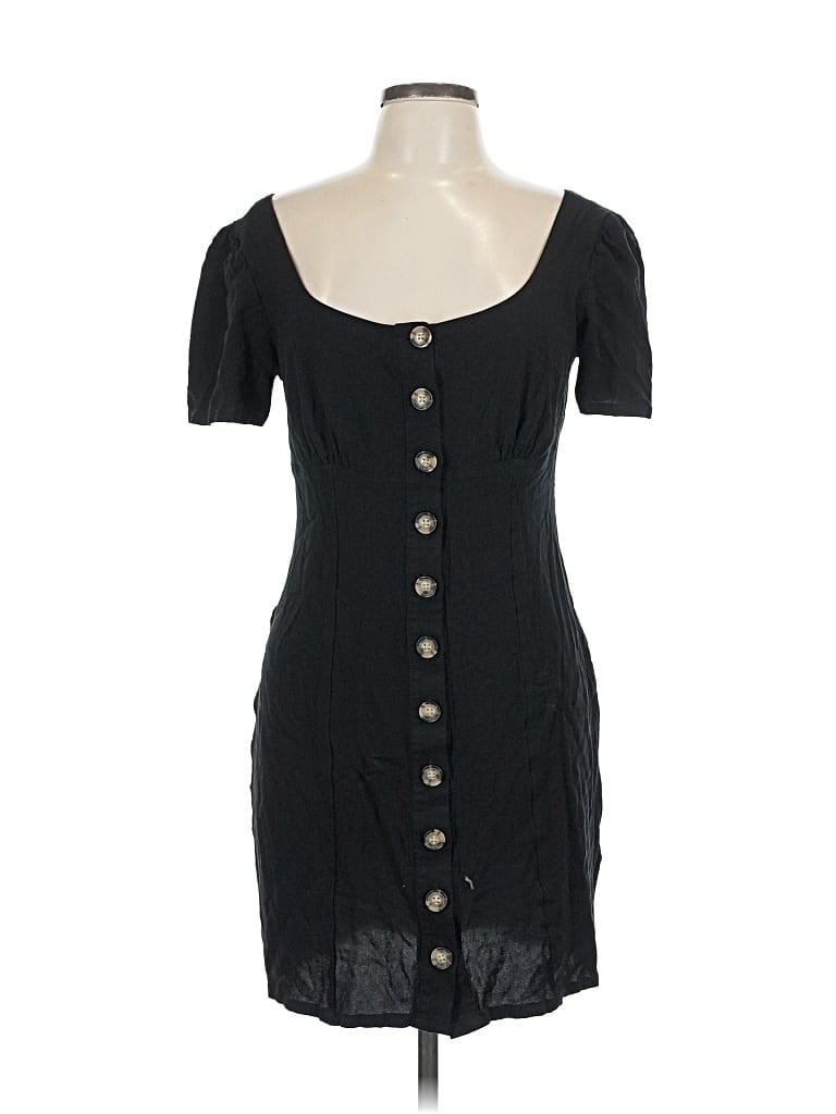 Pre-owned Express Casual Dress In Black