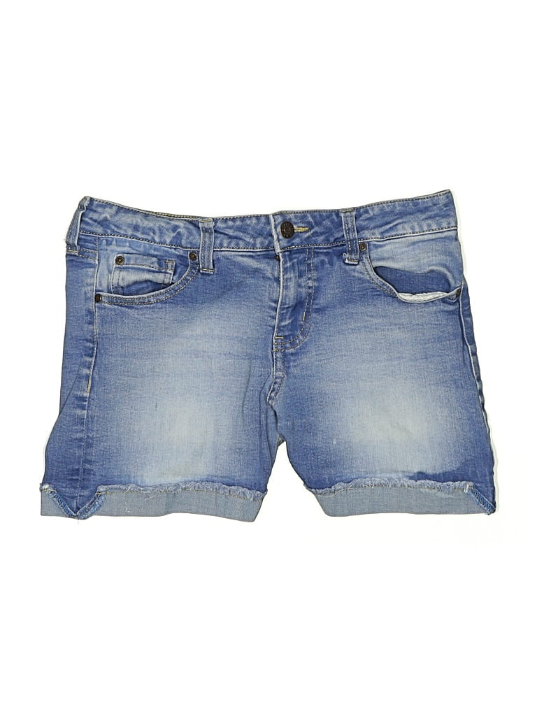 Pre-owned Celebrity Pink Denim Shorts In Blue