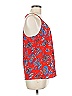 Lucy & Laurel 100% Polyester Red Sleeveless Blouse Size M - photo 4