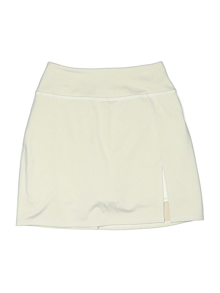 Pre-owned Beyond Yoga Active Skort In White