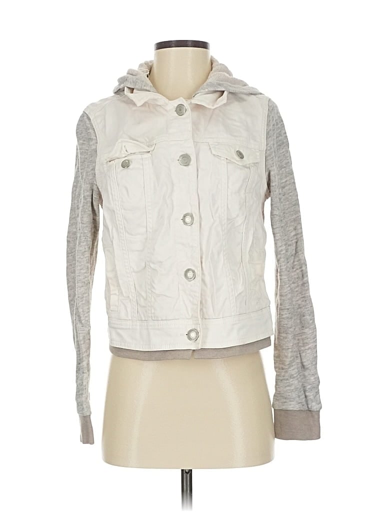 Pre-owned American Eagle Outfitters Jacket In White