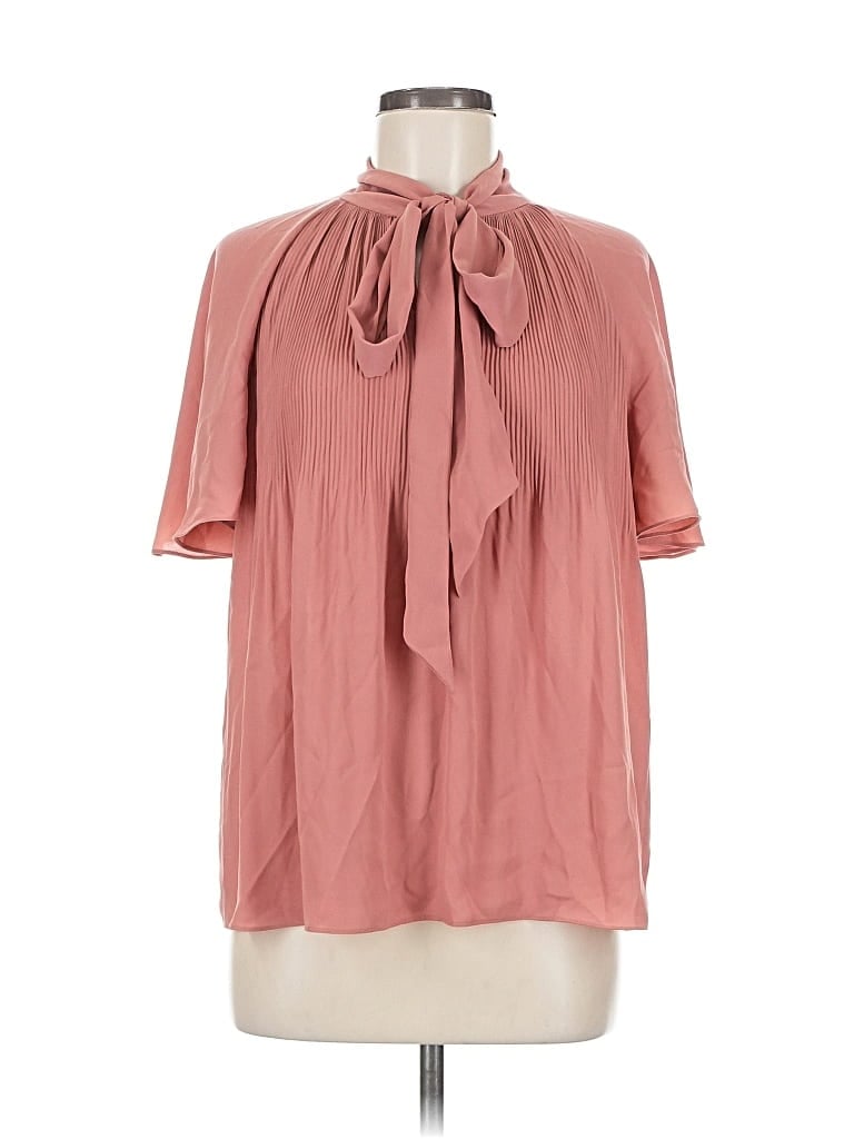 Polo Ralph Lauren Short Sleeve Blouse In Pink