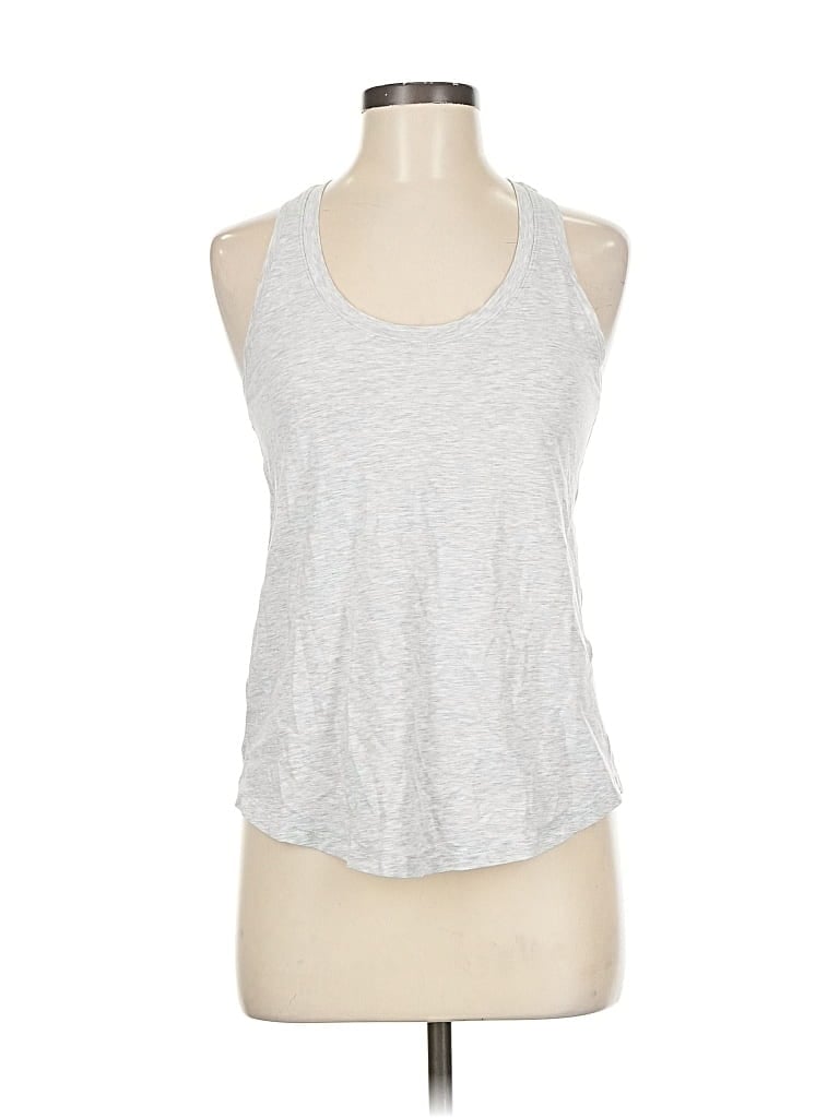 Pre-owned Lululemon Athletica Active Tank Top In Gray