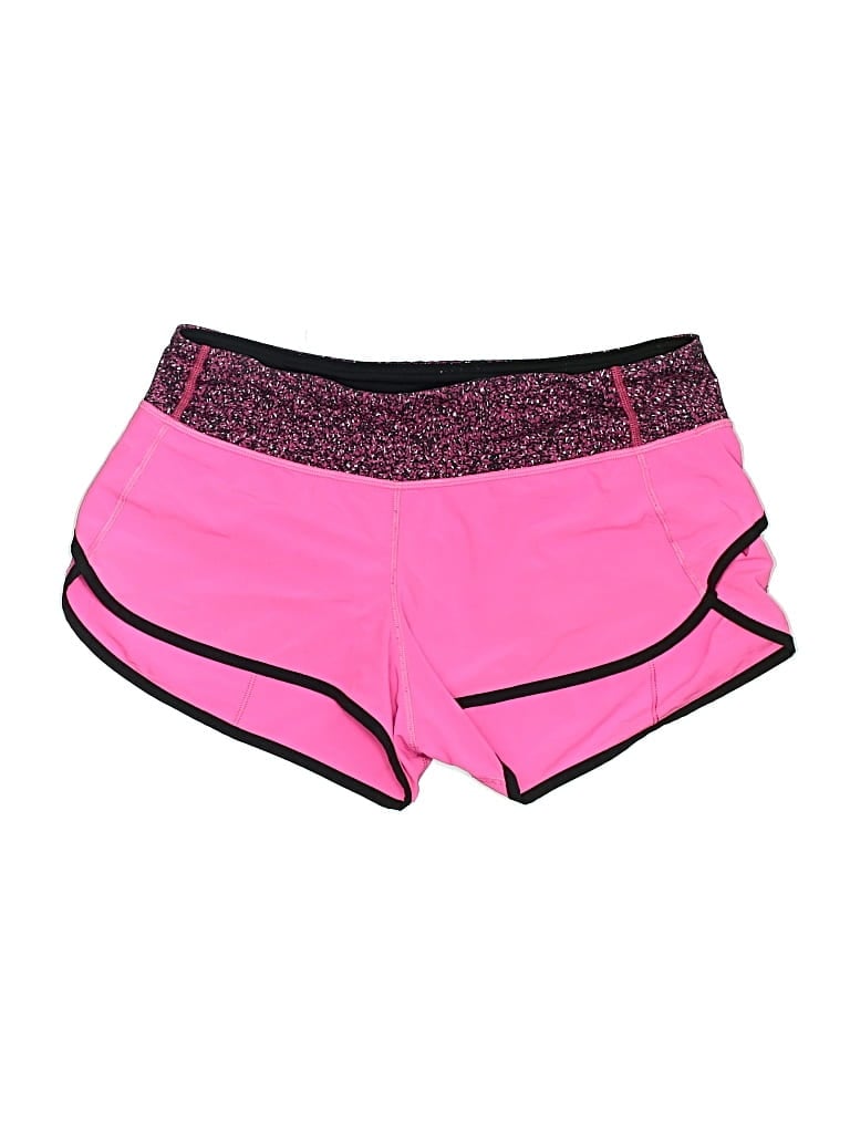 Pre-owned Lululemon Athletica Athletic Shorts In Pink