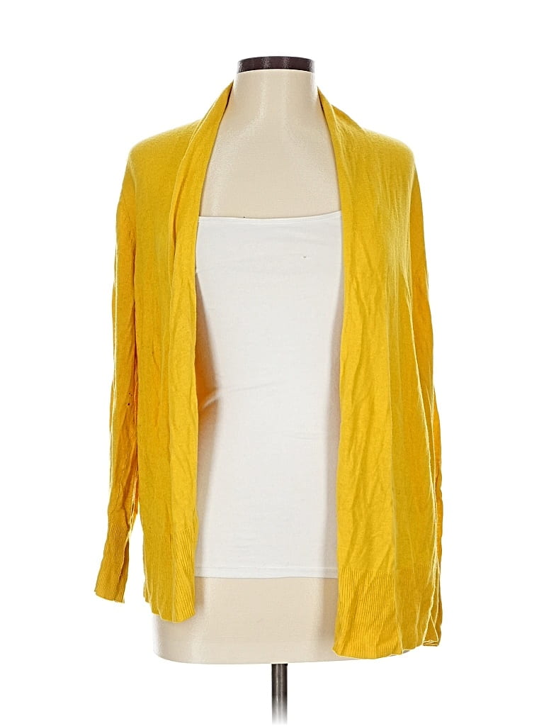Pre-owned Old Navy Cardigan Sweater In Yellow