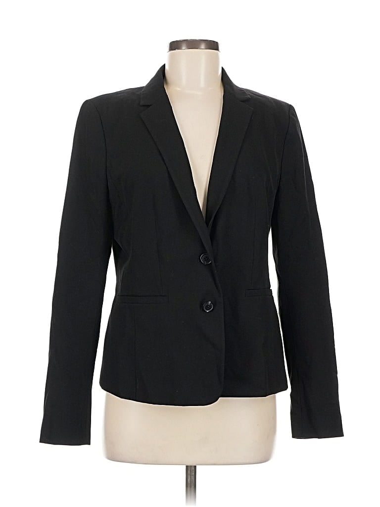 Pre-owned Ann Taylor Factory Blazer Jacket In Black