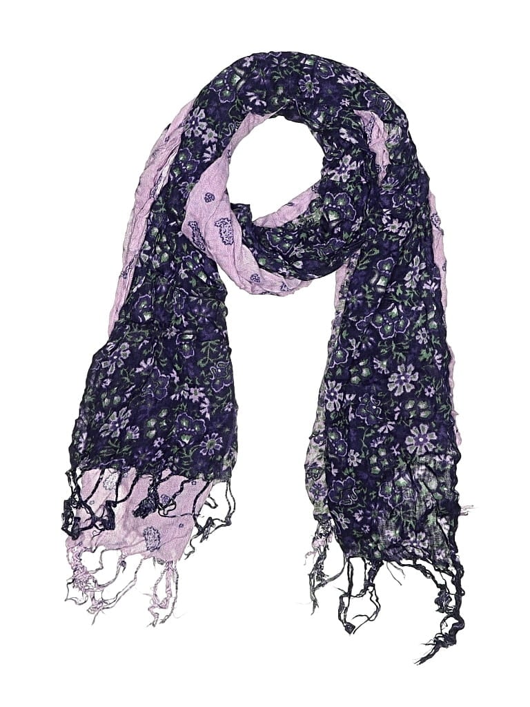 Pre-owned Unbranded Scarf In Purple