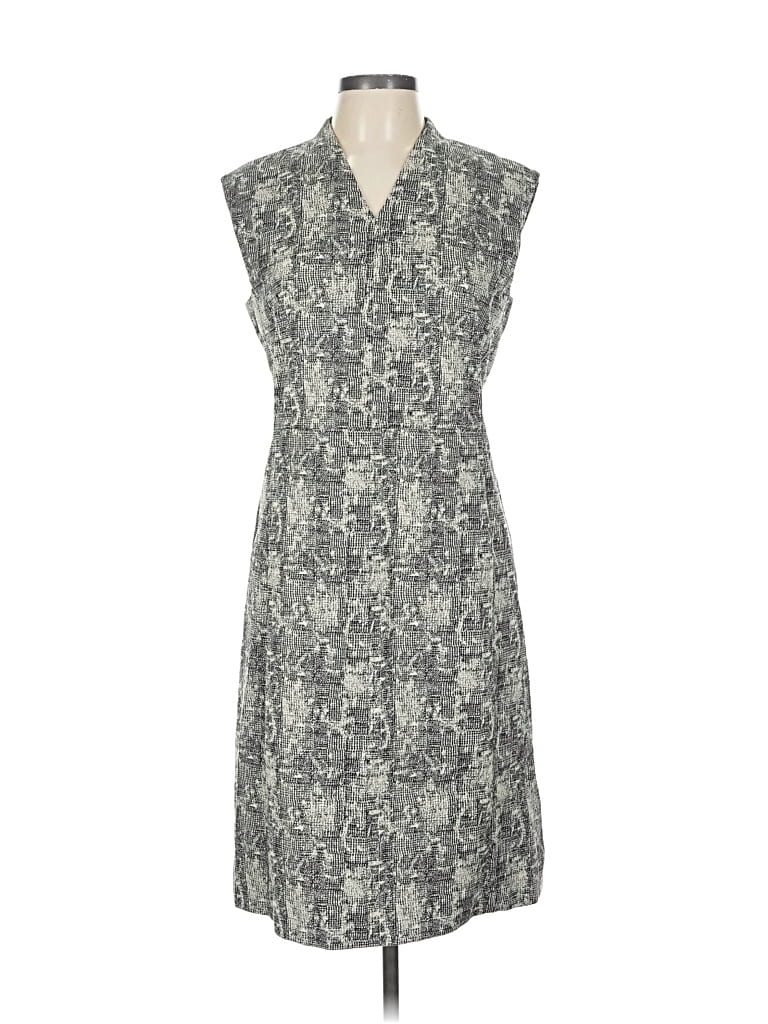 Pre-owned Mm. Lafleur Casual Dress In Gray