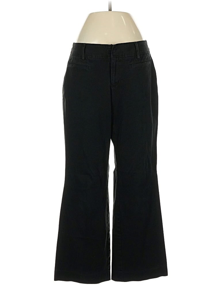 Pre-owned Eddie Bauer Dress Pants In Black