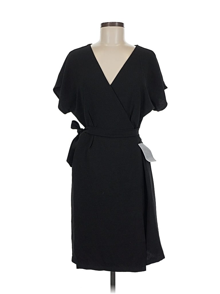Pre-owned Bobeau Cocktail Dress In Black