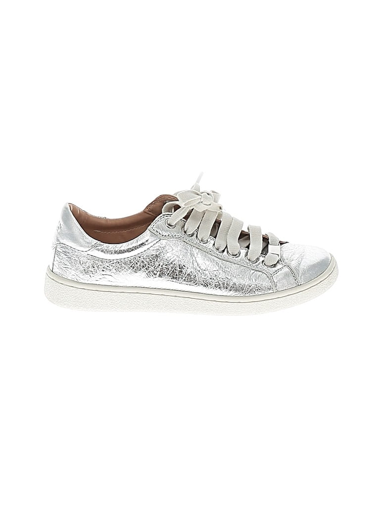 Pre-owned Ugg Sneakers In Silver