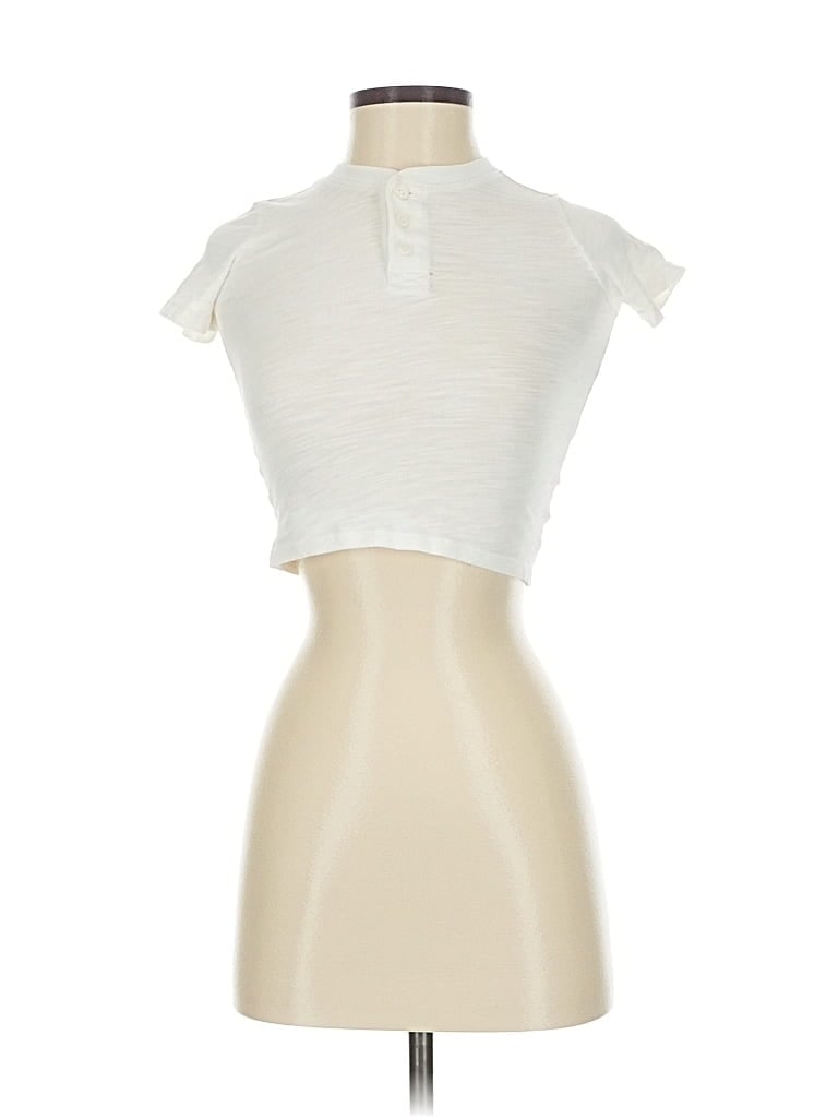 Pre-owned Garanimals Short Sleeve Turtleneck In White