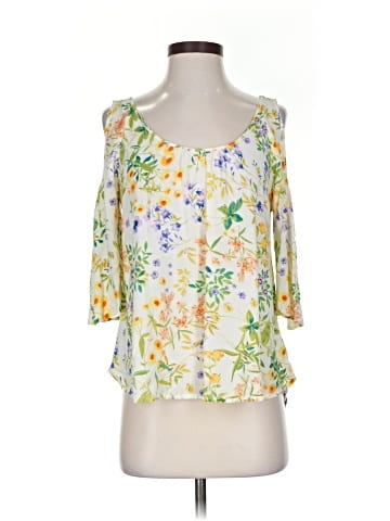 H.I.P. Happening in the Present 3/4 Sleeve Blouse (view 1)