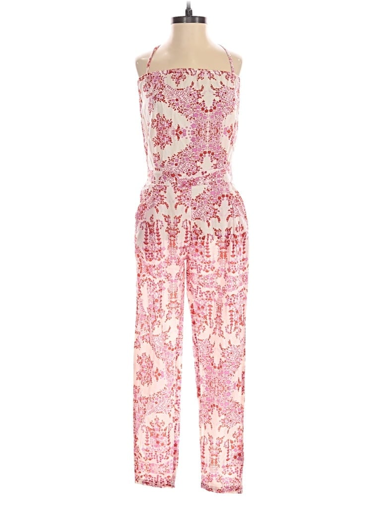 Pre-owned Plum Pretty Sugar Jumpsuit In Pink