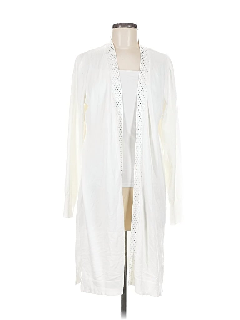 Pre-owned Jm Collection Vest In White