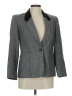 Evan Picone Chevron-herringbone Gray Blazer Size 6 - photo 1