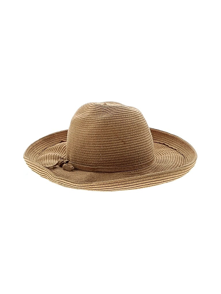Pre-owned Sun N Sand Sun Hat In Brown