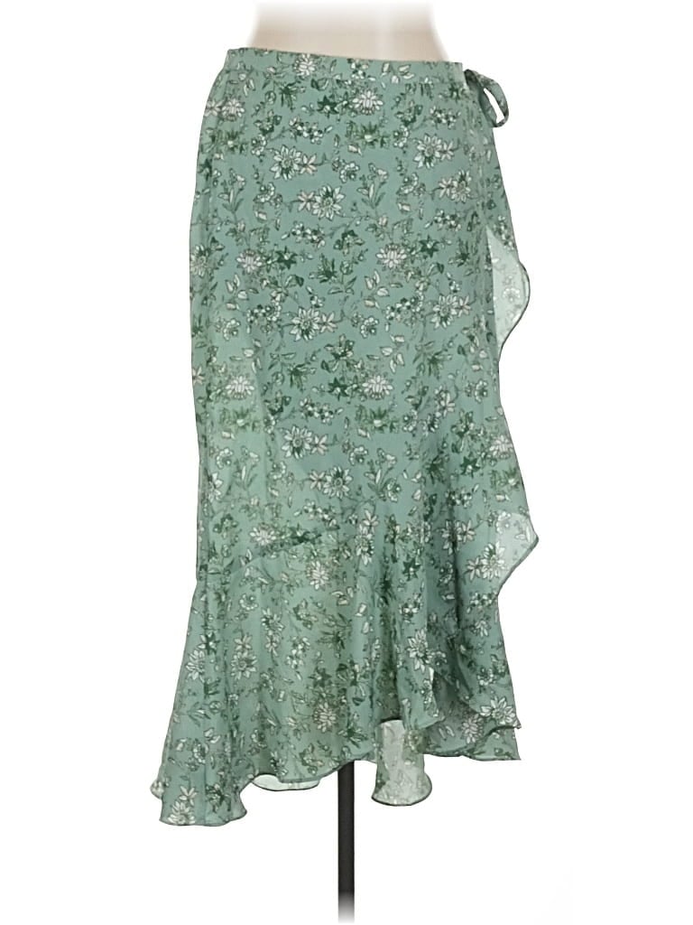Pre-owned Max Studio Casual Skirt In Green