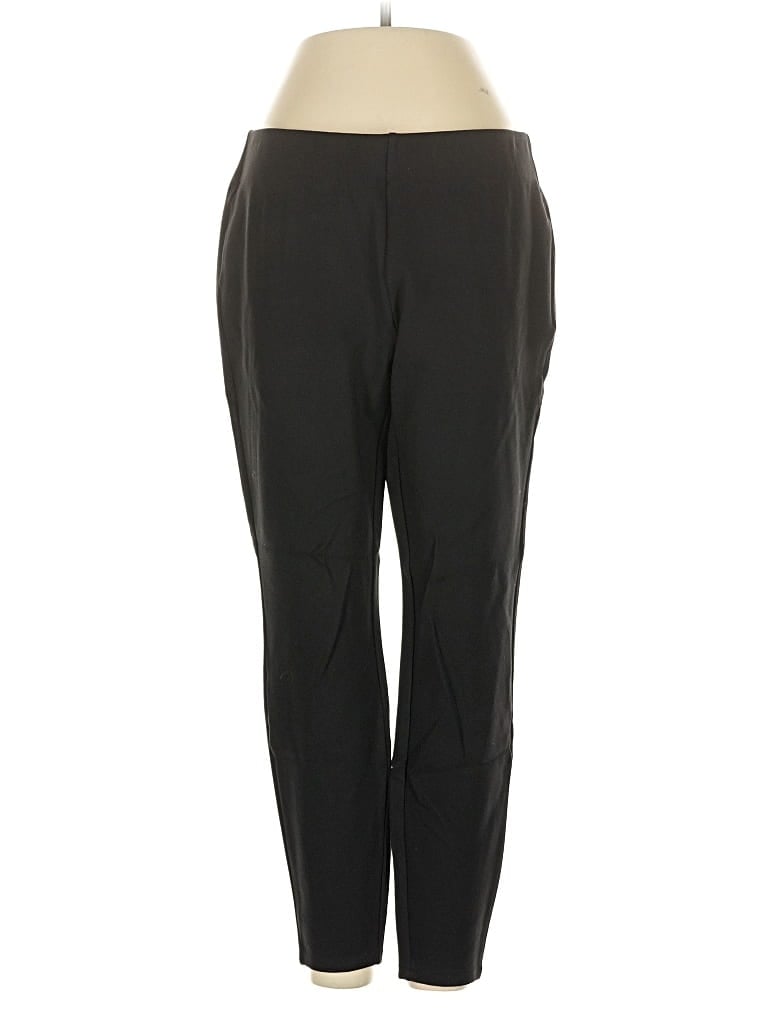 Pre-owned Jjill Dress Pants In Black