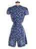 Leifnotes 100% Polyester Hearts Blue Romper Size 4 - photo 2