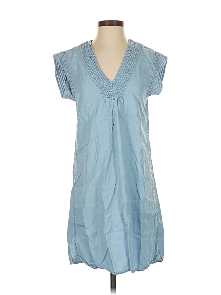 Pre-owned H&m L.o.g.g. Casual Dress In Blue