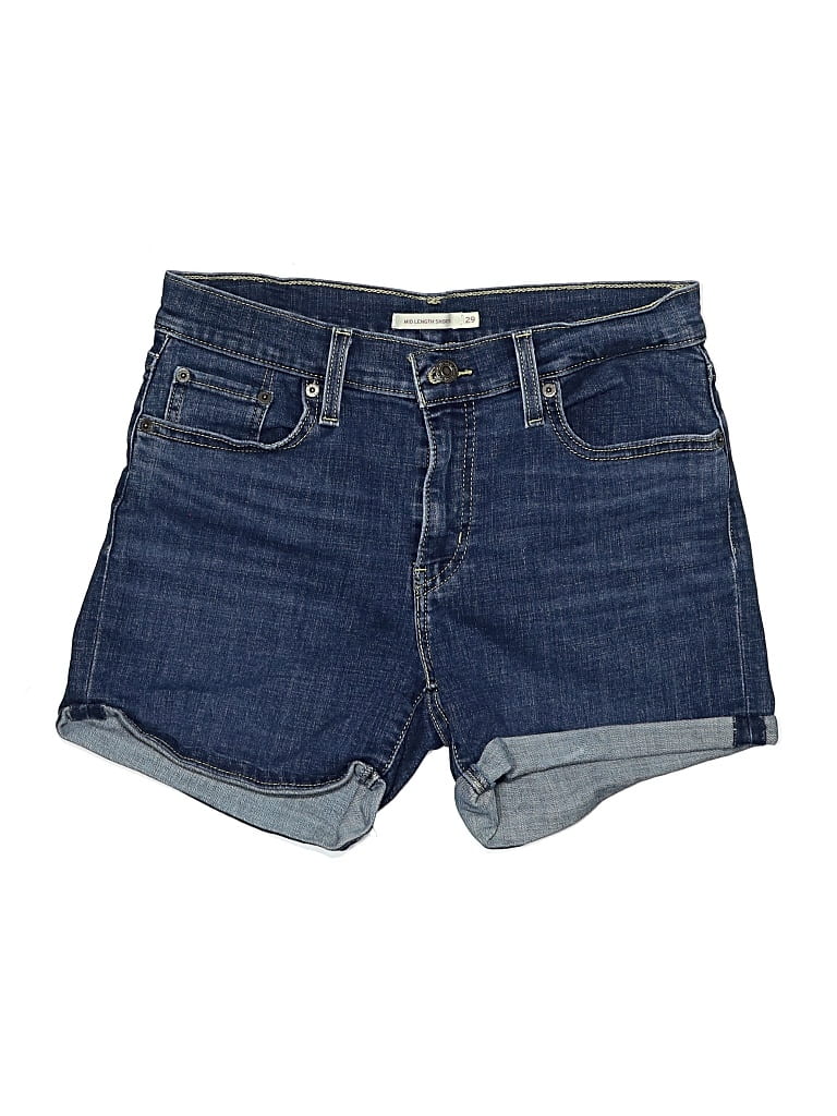 Pre-owned Levi's Denim Shorts In Blue