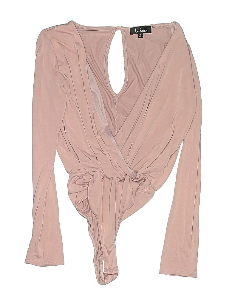 Pre-owned Lulus Bodysuit In Pink