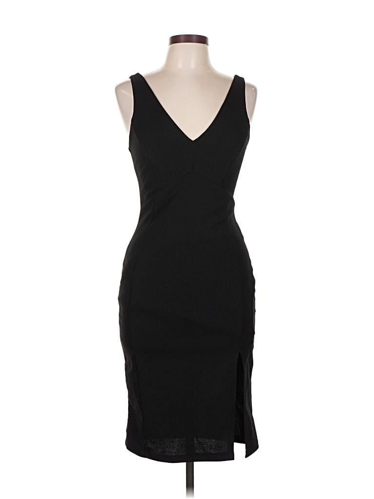 Pre-owned Lulus Cocktail Dress In Black
