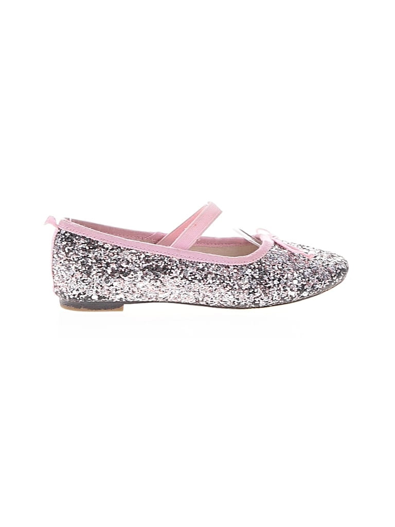 Pre-owned Crewcuts Kids' Dress Shoes In Pink