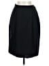 Giorgio Armani 100% Cupro Solid Black Formal Skirt Size EU (IT) 40 / US 4 - photo 1
